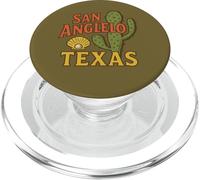 Stile retrò floreale del deserto occidentale del Texas di San Angelo PopSockets PopGrip per MagSafe
