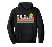 Stile retrò Te Araroa all'aperto Felpa con Cappuccio