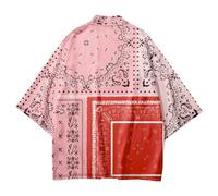 Stile Retrò Unisex Giapponese Kimono Cardigan Giacca Top Harajuku Yukata Haori