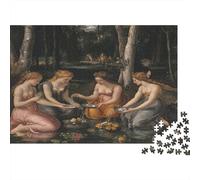 Stile rinascimentale|Fate nella mitologia greca| Puzzle Divertenti Per Tutta La Famiglia 1000pcs (75x50cm) Adulti