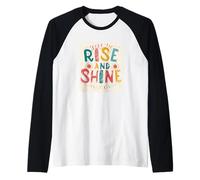 Stile Rise And Shine per Una Giornata radiosa Maglia con Maniche Raglan