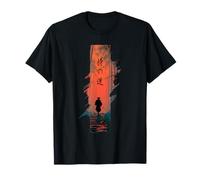 Stile Samurai nel estetica Giapponese Guerriero retrò Maglietta