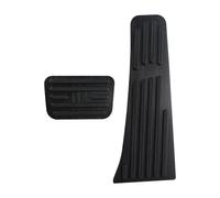 stile sobrio e pratico Per BYD Per Denza D9 2023 AT Auto Pedale Dell'acceleratore In Acciaio Inossidabile Pastiglie Freno Nessuna Copertura Foratura Parti Cuscinetti Antiscivolo(Nero)