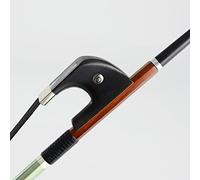Stile tedesco Marrone Pernambuco Stick Bass Bow 3/4 Formato 800BGB VINGOBOW Livello Master Occhi Parigini Ebano Rana Ben Equilibrato Profondo Potente Tono Premium Naturale Nero Cavallo Capelli