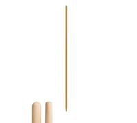 STILE TRONO Bastone per pala rastrello forcella rastrello CONO per schermo di piante da giardino scopa mop (28 mm 150 cm 1x)