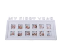 Stile unico Il mio primo anno Momenti fotografici Baby Keepsake Frame Photo