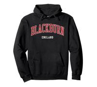 Stile Universitario Blackburn England College Felpa con Cappuccio