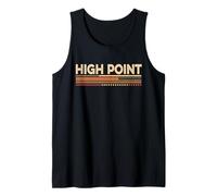 Stile Vintage Anni '70 High Point North Carolina Canotta