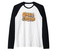 Stile Vintage Buon Natale Vacanze Auguri Vettoriali Maglia con Maniche Raglan