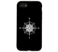 Stile vintage bussola simbolo di navigazione e guida Custodia per iPhone SE (2020) / 7/8