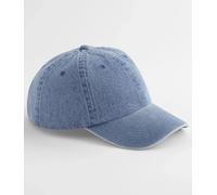 Stile Vintage Jeans Cappello Baseball Beechfield Cotton Cappello Pre Curvo Picco