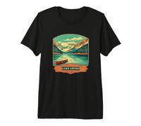 Stile Vintage Lago Louise Maglietta Premium