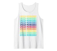 Stile Vintage patologo discorso Canotta