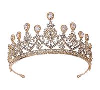 Stile vintage Sparkling Crystal Tiara e Crown Head Abch per donne Accessori per capelli da sposa (stile 1)