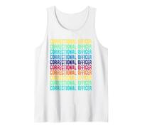 Stile Vintage Ufficiale penitenziario Canotta