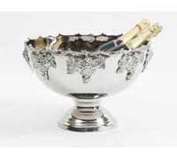 Stile Vittoriano Placcato Argento Punzone Ciotola Ice Secchio Champagne/Vino