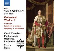 Audio Cd Paul Wranitzky - Orchestral Works, Vol. 1