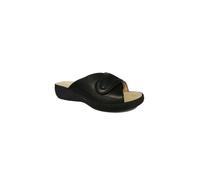 StilediVita Ciabatta Galassia, con Plantare estraibile in pelle nero