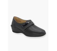 StilediVita Scarpe elastiche effetto pelle, con strappo, (Nero)