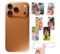 Stileitaliano Cover Personalizzata per Apple iPhone 17 Pro Max Morbida Personalizzabile con Foto e Testo Stampa HD Alta Risoluzione