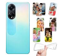 Stileitaliano Cover Personalizzata per Oppo A98 5G Morbida Personalizzabile con Foto e Testo Stampa HD Alta Risoluzione