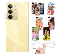 Stileitaliano Cover Personalizzata per Realme C75 4G - Realme 14x 5G Morbida Personalizzabile con Foto e Testo Stampa HD Alta Risoluzione