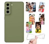 Stileitaliano Cover Personalizzata per Smartphone iPhone Samsung Xiaomi Huawei personalizzabile con Foto Testi Disegni e Grafiche Personalizzate (086 - Samsung S21 FE G990)