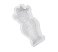 Stili Coppia Stampi con Gradi Alimentari Flessibili, Cowboy | Materiali per uso alimentare con superfici lisce, design artistico e artigianato essenziali per progetti in gesso in resina