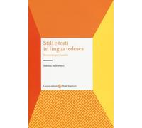 Stili e testi in lingua tedesca. Strumenti per l'analisi