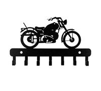 Stili industriali Supporto per auto in metallo Supporto da parete con estetica moderna multifunzionale anelli portachiavi per decorazioni domestiche gancio in metallo