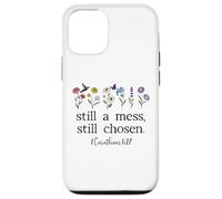 Still a Mess Still Chosen God Bible Verse 1 Corinthians 1:27 Custodia per iPhone 12/12 Pro