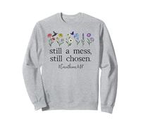 Still a Mess Still Chosen God Bible Verse 1 Corinthians 1:27 Felpa