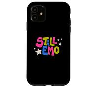 Still Emo Awesome Vibe Not a Phase True to yourself Tees Custodia per iPhone 11