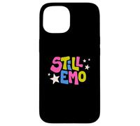 Still Emo Awesome Vibe Not a Phase True to yourself Tees Custodia per iPhone 15