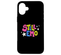 Still Emo Awesome Vibe Not a Phase True to yourself Tees Custodia per iPhone 16 Plus
