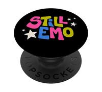 Still Emo Awesome Vibe Not a Phase True to yourself Tees PopSockets PopGrip Adesivo