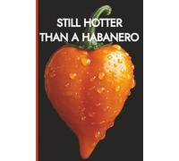 Still Hotter than a Habanero: A Funny Menopause Notebook and Hot Flashes Journal for Women in Perimenopause