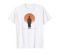 Still Walking Monks Minimalist Zen Art Maglietta