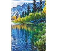 Still Water, Big Mountain: A Lined Art Journal Inspired by Mountain Light and Quiet Reflection