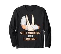 Still Working On My Landings Maglia a Manica