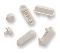 STILLA - Paracolpi Per Sedili Wc, 6 Paracolpi Per Sedili Wc, In Legno Laccato Bianco