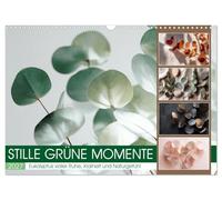 Stille Grüne Momente (Wandkalender 2027 DIN A3 quer), CALVENDO Monatskalender: Ein minimalistischer Wandkalender mit stilvollen Eukalyptus-Motiven, ... - ruhig, modern und zeitlos schön