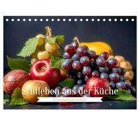Stillleben aus der Küche (Tischkalender 2026 DIN A5 quer), CALVENDO Monatskalender: Momente voller Ruhe und Geschmack.