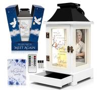 STILLWIND Lanterna commemorativa con cassetto per ricordi, regalo di condoglianze per la perdita della persona cara, regali commemorativi, regali per lutto, regali funebri, regali per donne e uomini