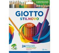 Stilnovo Astuccio Da 24 Matite a Pastello Colorate, 3.3Mm, Multicolore, 24 Unit