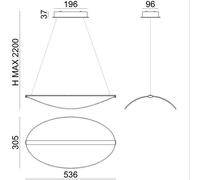 Stilnovo Diphy sospensione