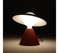 Stilnovo Fante lampada LED tavolo, 2.700 K, rosso Stilnovo