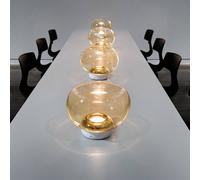 Stilnovo La Mariée lampada LED da tavolo oro/bianco Stilnovo