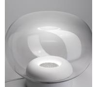 Stilnovo La Mariée lampada LED da tavolo trasparente/bianca Stilnovo