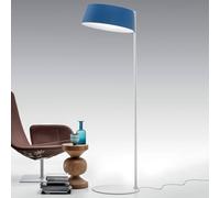 Stilnovo Lampada LED da terra azzurra Oxygen_FL2 Stilnovo
